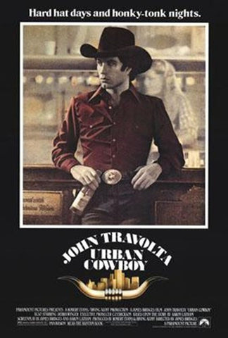 Urban Cowboy Movie Poster Print