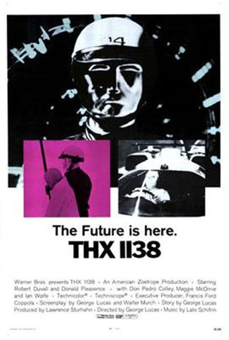 Thx-1138 Movie Poster Print