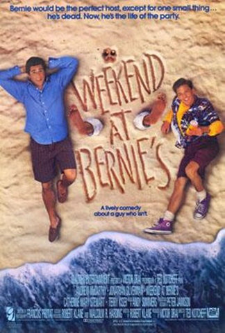 Weekend At Bernies Movie Poster Print