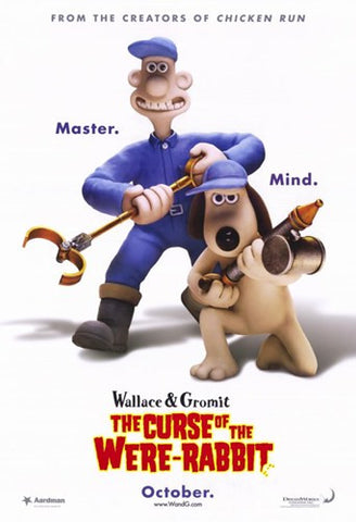 Wallace Gromit: the Curse of the Were-R Movie Poster Print