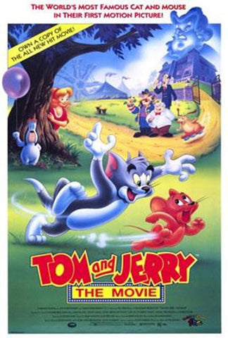 Tom And Jerry Movie Poster Print