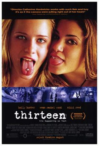 Thirteen Movie Poster Print