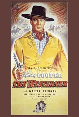 The Westerner Movie Poster Print