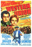 Western Union Movie Poster Print