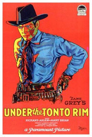 Under The Tonto Rim Movie Poster Print