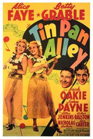 Tin Pan Alley Movie Poster Print