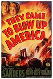 They Came To Blow Up America Movie Poster Print