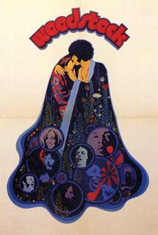 Woodstock Movie Poster Print