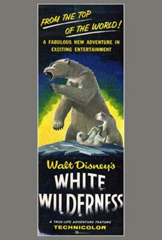 White Wilderness Movie Poster Print