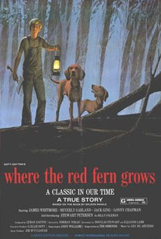 Where The Red Fern Grows Movie Poster Print