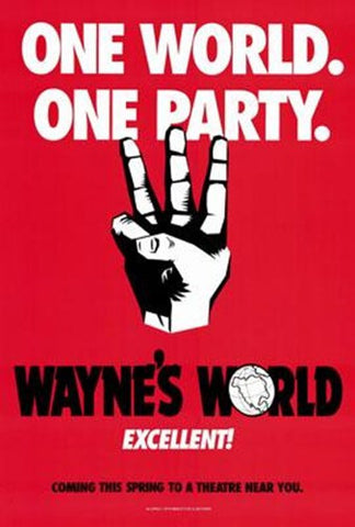 Wayne's World Movie Poster Print