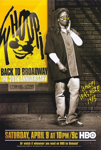 Whoopi: Back to Broadway - The 20th Anniversary Movie Poster Print