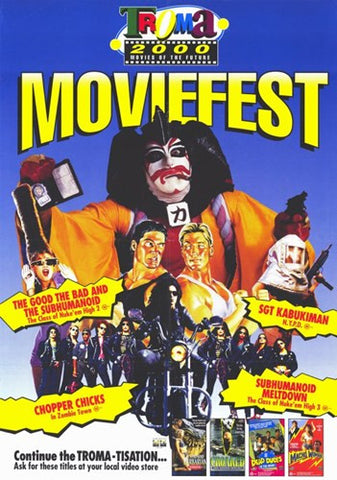 Troma Moviefest Movie Poster Print