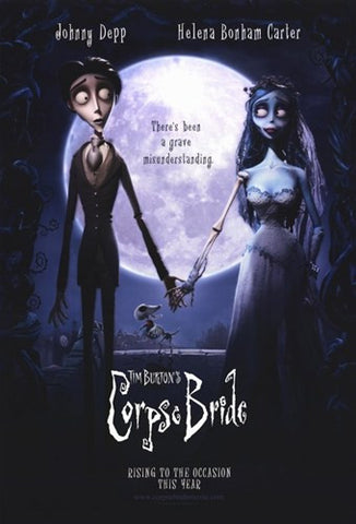 Tim Burton's Corpse Bride Movie Poster Print