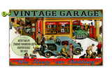 Vintage Garage Wood 23x39