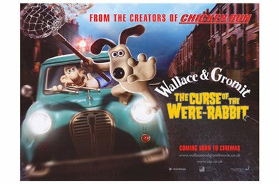 Wallace & Gromit: The Curse of the Were-Rabbit Movie Poster Print