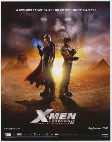 X-Men Legends 2-Rise of The Apocalypse, c.2005 - style A Movie Poster Print