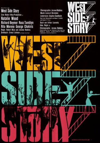 West Side Story Movie Poster Print