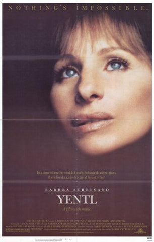 Yentl Movie Poster Print