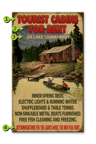 Tourist Cabins for Rent Metal 28x48