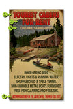 Tourist Cabins for Rent Wood 23x39