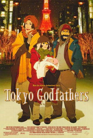 Tokyo Godfathers Movie Poster Print