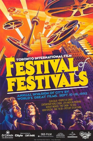 Toronto International Film Festival Movie Poster Print