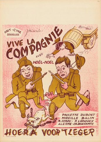 Vive la compagnie Movie Poster Print