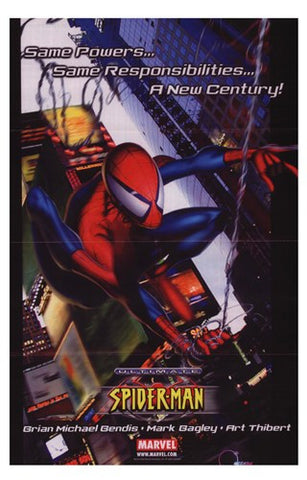 Ultimate Spiderman Movie Poster Print