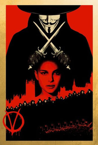 V for Vendetta Movie Poster Print