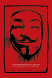 V for Vendetta Movie Poster Print