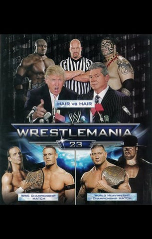 WrestleMania 23 Movie Poster Print