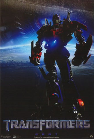 Transformers - style J Movie Poster Print