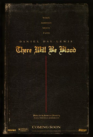 There Will Be Blood Movie Poster Print