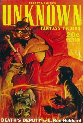 Unknown Fantasy Fiction (Pulp) Movie Poster Print