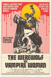 Werewolf vs. the Vampire Women Movie Poster Print