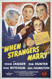 When Strangers Marry Movie Poster Print