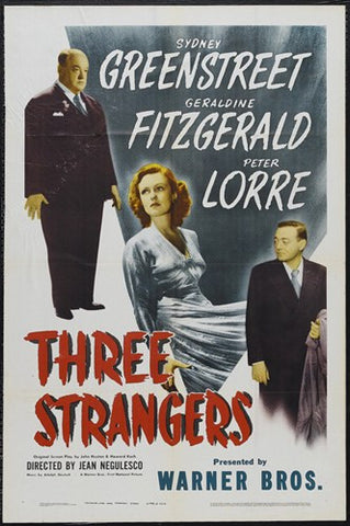 Three Strangers Movie Poster Print