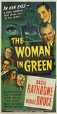 The Woman in Green Movie Poster Print