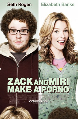 Zack and Miri Make A Porno Movie Poster Print