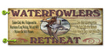 Waterfowlers Retreat Wood 17x44