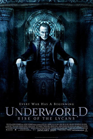 Underworld 3: Rise of the Lycans, c.2009 - style B Movie Poster Print