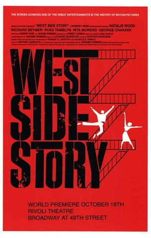 West Side Story Movie Poster Print