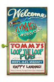 Loop the Loop Pub Metal 23x39