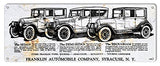 ArtFuzz Franklin Automobile Company Metal Sign