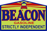 ArtFuzz Beacon Gasoline Reproduction Motor Oil Garage Shop Metal Sign 18x30