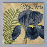 ArtFuzz Iris Reverie Square 2 Wood Sign 20x20 Special