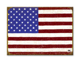 USA Flag (Wood or Metal) Wood 28x38