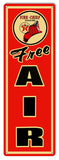 ArtFuzz Texaco Free Air Gas Station Reproduction Garage Shop Metal Sign 9x30