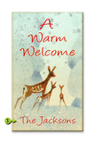 Warm Welcome Wood 28x48